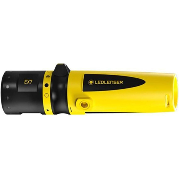 Ліхтарик Ledlenser EX7 LED, вибухозахищений, для зон 0/20, фокусування, на батарейках, 200 люмен, 120 м, 45 годин роботи