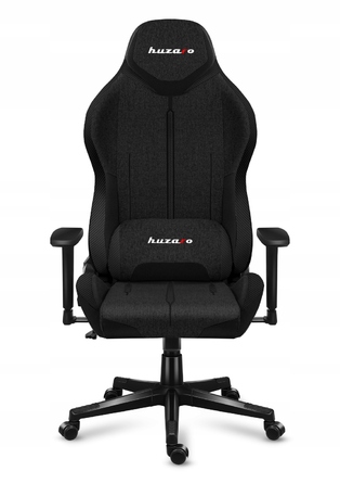 Ігрове крісло Huzaro Force 7.9 Black Mesh, тканина, чорне