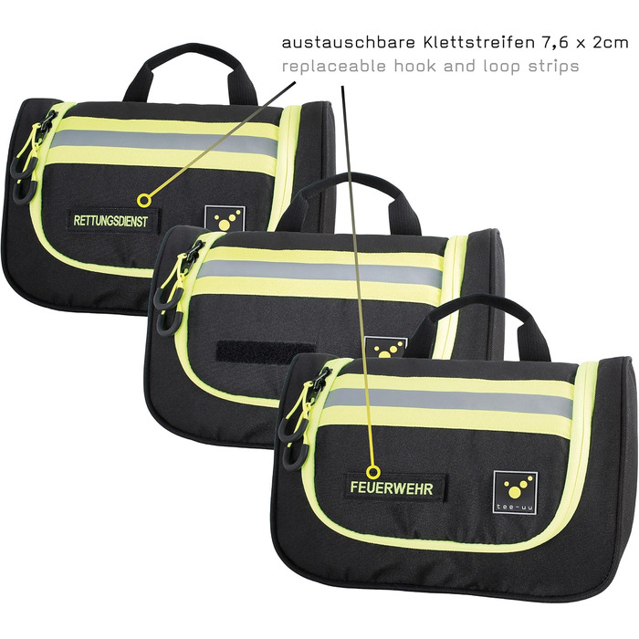 Сумка для ванни Tee-UU Hero | Міцна, з відділеннями, різні кольори (чорний)