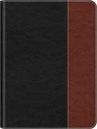 Чохол Fintie для Kindle Paperwhite (12-го покоління) та Kindle Colorsoft/Signature Edition 2024/2025 з підставкою, петлею та авто-вимиканням, чорний (чорний/коричневий)