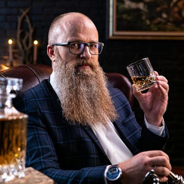 Набір склянок для віскі Whisiskey Whisky - подарунковий набір, 2 склянки для віскі та рому, 310 мл, з нержавіючої сталі