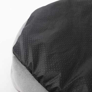 Крісло-лежанка для собак та котів, кругле, бежеве, S (37x33x13 см)