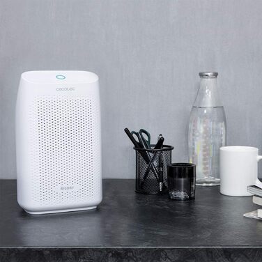 Зволожувач повітря Cecotec BigDry Series 2000: 750 мл/день, резервуар 0.6-2 л, 2 швидкості, 2 режими, радіус дії до 25 м², функція очищення, білий
