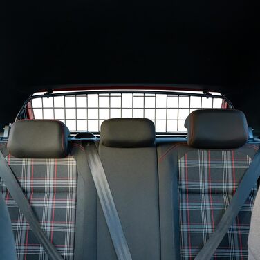 Сітка-перегородка Travall для Volkswagen Polo (2017-): захист багажника, сітка для собак, міцний сталевий захист