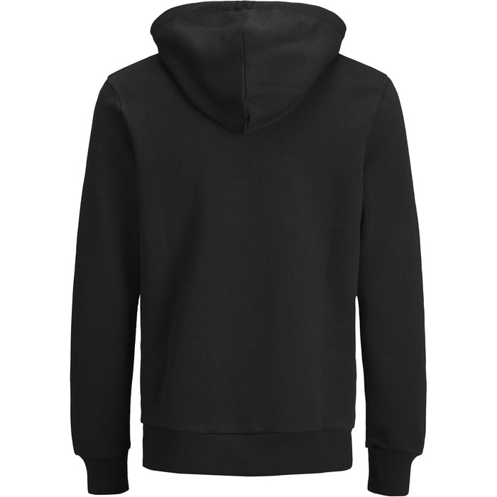 Чоловічий худі Jack & Jones з логотипом, чорний, розмір XL