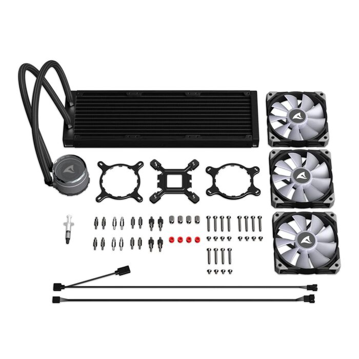 Sharkoon S90 RGB - Система водяного охолодження AIO 360 мм