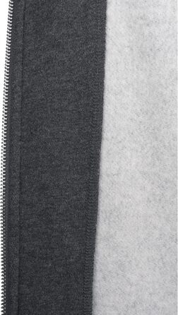 Чоловіча базова толстовка-худі Urban Classics Basic Zip Hoody на блискавці, колір Charcoal (темно-сірий)