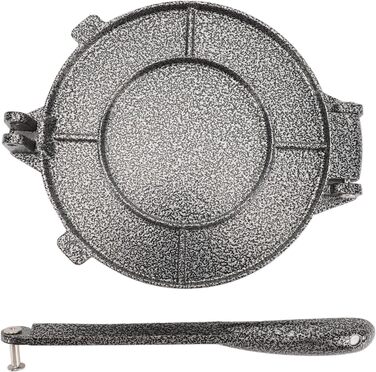 Пресс для тортилій Fockety, 16 см, з алюмінієвого сплаву, для приготування млинців, роті, тако, прес для тіста для дому