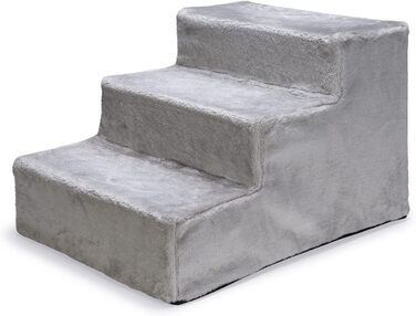 Сходинки для собак Karlie Easy Step - м'який матеріал, дерево, сірий, 60x45x40 см