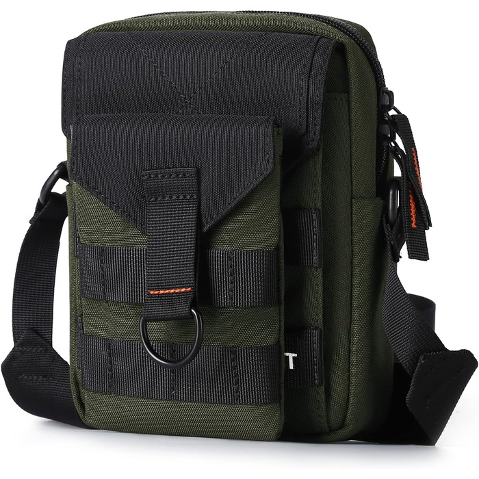 Поясна сумка Bauchtasche SZSYCN для чоловіків та жінок, спортивна фанна-пак для активного відпочинку, подорожей, прогулянок з собакою (зелена)