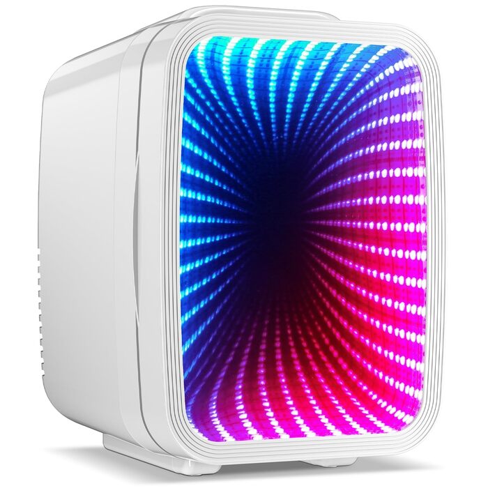 Міні-холодильник MF01C з 7 режимами підсвічування та ефектом