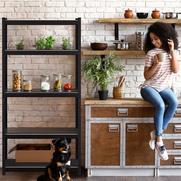 Relaxdays Heavy-Duty 5-Tier Shelf