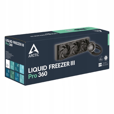 Система рідкого охолодження Arctic Liquid Freezer III 360 Black AiO (AMD/Intel)
