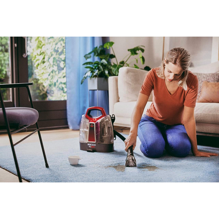 BISSELL SpotClean ProHeat: Професійний мийкий пилосос для килимів та оббивки з HeatWave технологією