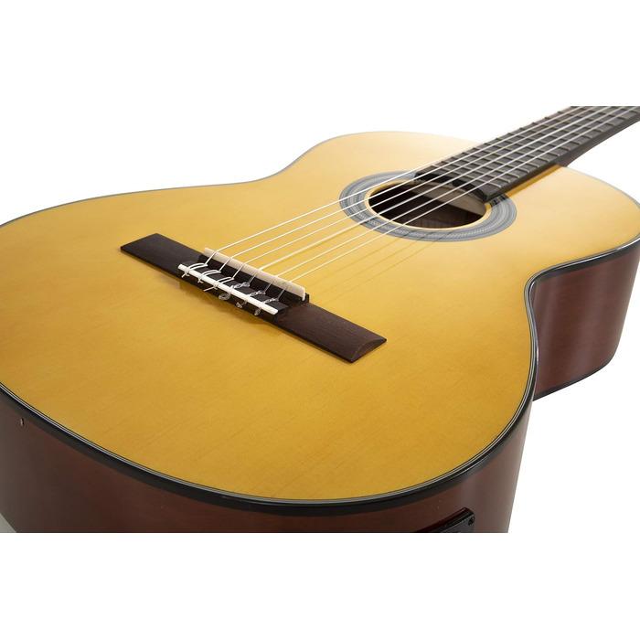 Класична гітара Special Dark Moon 4/4 з електропідсилювачем, натуральний колір