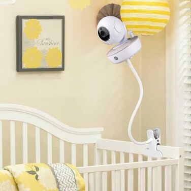 Держатель для дитячого монітора Lonnky 7.1' - сумісний з Vtech, Eufy, ANMEATE та іншими, регульований кріплення для ліжечка та стіни