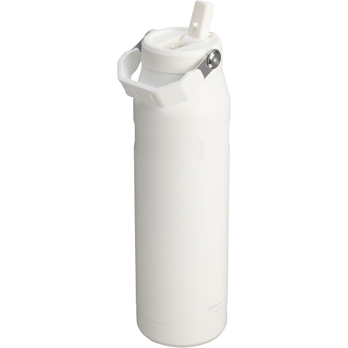 Термопляшка Stanley 1913 Flip Straw 1.06L Frost — герметична пляшка зі соломинкою, сталева, BPA-free