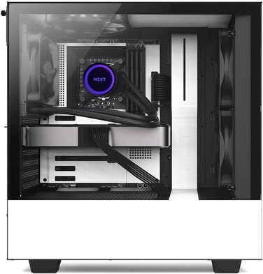 NZXT Kraken: Рідинне охолодження CPU AIO з LCD-дисплеєм та RGB підсвічуванням (120 мм, чорний)