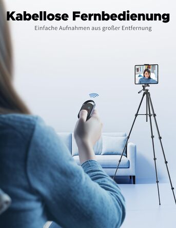 Тримач-штатив Lusweimi 153 см для смартфона, iPad та планшетів до 11