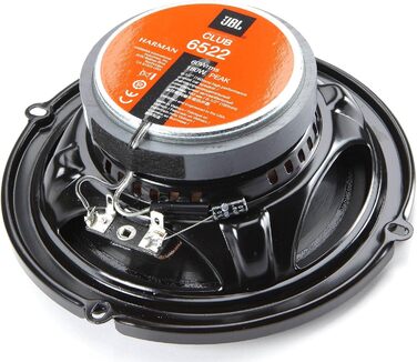 JBL Club 6522 автомобільні 2-смугові динаміки Harman Kardon, 180 Вт, 16-17 см, 6,5 дюймів – комплект автоколонок для авто
