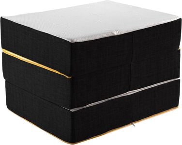 Складний ортопедичний матрац Comfy Line 100x200 см для кемпінгу, гостьова та дорожня матраци, футон з піни, складаний на підлогу