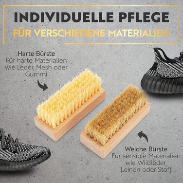 Canzt Sneaker Cleaning Set Black Box Premium Shoe Care Set for Suede, Nubuck, Leather & Canvas – Incl. Sneaker Cleaner, Cloth, Shoe Brushes, Sneaker Wipes & Deo