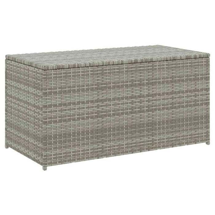 Садовий пластиковий бокс для зберігання, 250 л, сірий