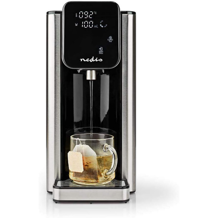 Hot Water Dispenser - 2600 W - 2.5 l - Black (2.7 Liter, Black / Aluminum)