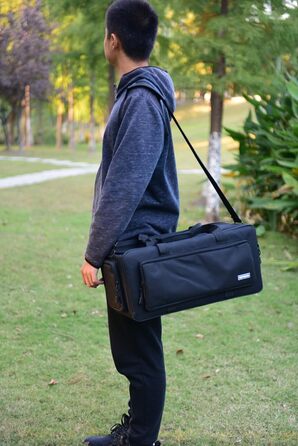 Bodyguard XXXL Camera Bag Jupiter Large Photo and Video Camera Bag with Variable Interior Compartment for 9 Compartments