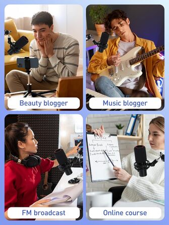 Кріплення для мікрофона HyperX QuadCast та інші - YOUSHARES (з поп-фільтром)