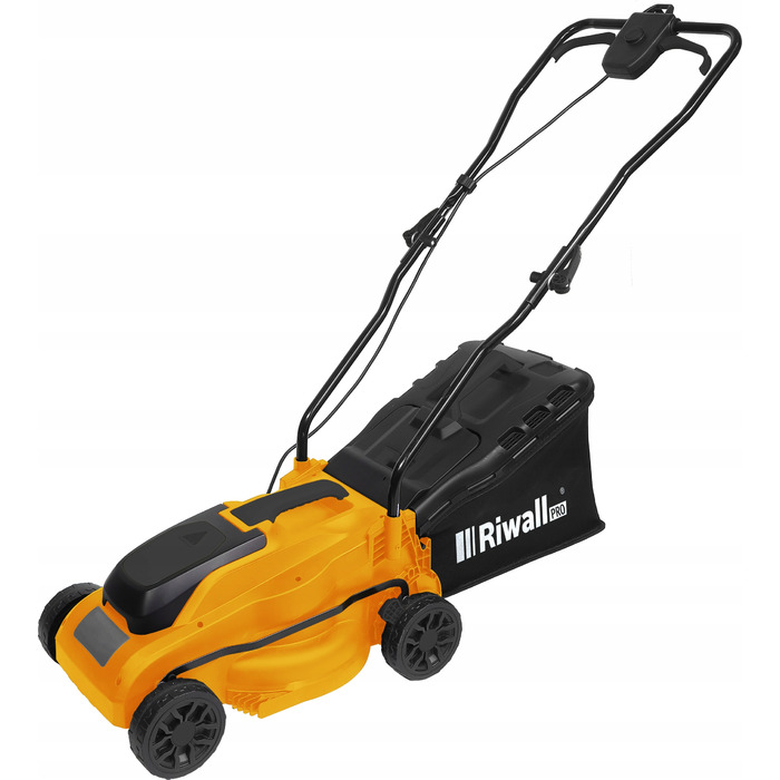 Акумуляторна індукційна газонокосарка Riwall 3320i 20V 4Ah 33см + акумулятор та зарядний пристрій