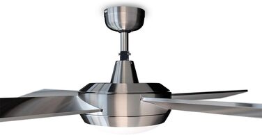 Стельовий вентилятор Cecotec EnergySilence Aero 450 з підсвічуванням, 42 дюйми (107 см), 50 Вт, 3 швидкості, реверсивний (сріблястий)