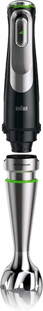 Занурювальний блендер Braun MultiQuick 9 MQ9187XLI 1200 Вт, чорний