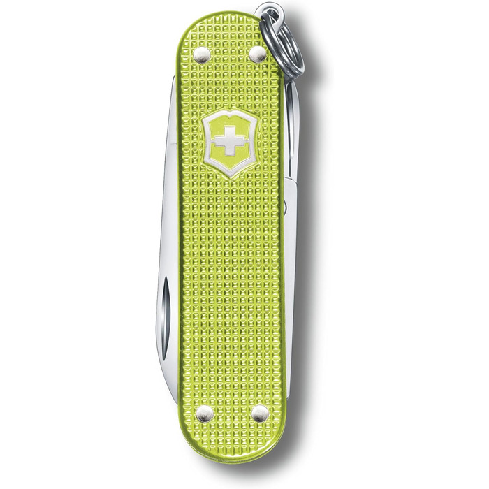 Мультитул Victorinox Classic SD Alox Lime Twist: Швейцарський ніж, 5 функцій, 58 мм