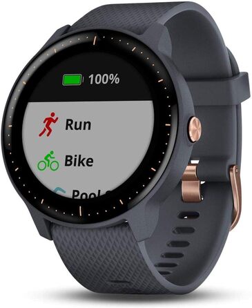 Розумний годинник Garmin vívoactive 3 Music з GPS, музичним програвачем та Garmin Pay (блакитний)