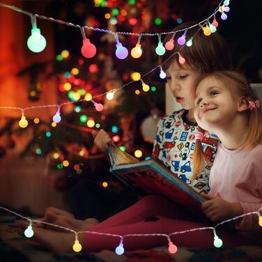 Гірлянда світлодіодна BrizLabs Globe, 10 м, 100 LED, RGB, 8 режимів, для декору приміщень та саду