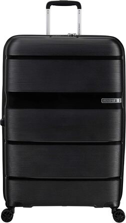 American Tourister Linex - Spinner L Suitcase, 76 cm, 102 L, (Black, L (76 cm - 102 L))
