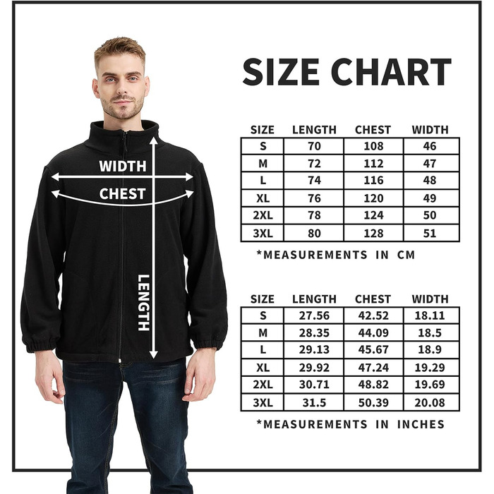 Обогревна куртка TOUVE з 5 зонами підігріву, регулюванням температури, Polar Fleece, для жінок та чоловіків, чорний (2025)