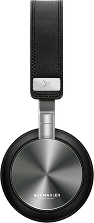 Бездротові навушники VONMÄHLEN Concert One Bluetooth On-Ear з кейсом, мікрофоном та AUX, 40 мм (Чорний)