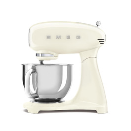 Планетарний міксер Smeg SMF03PKEU, 800 Вт, 10 швидкостей, з набором вінчиків, колір Rose (Крем)