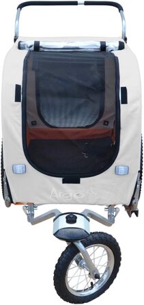 PAPILIOSHOP Причіп для собак Argo Hundeanhänger - велосипедний причіп для собак S-M-L, великий, зелений