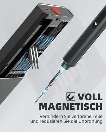 Мініатюрний електричний набір викруток DOINOW, прецизійний електричний викрутка з 48 бітами, LED-підсвічуванням, акумуляторний, для ремонту iPhone, ноутбуків, окулярів, годинників