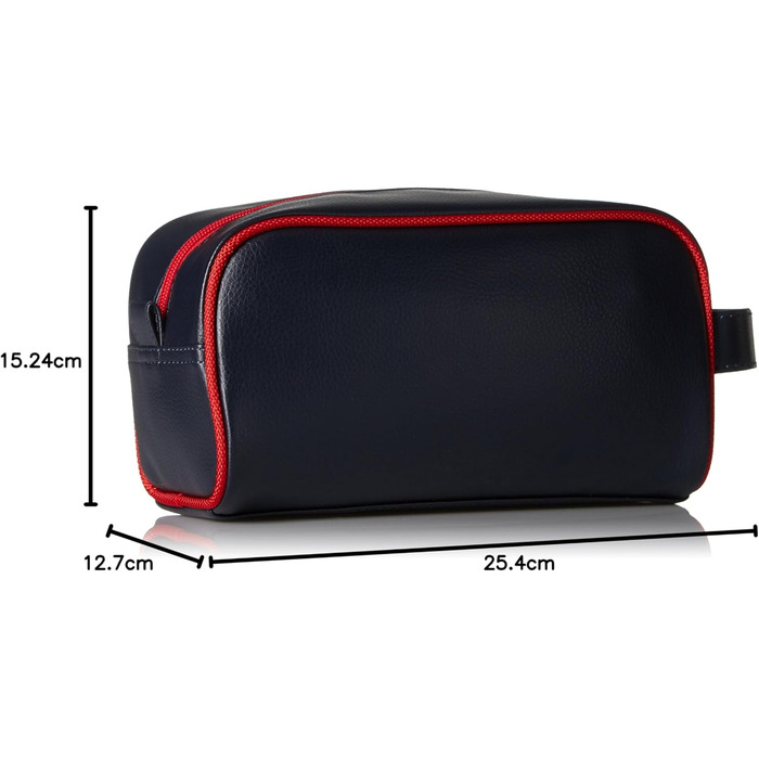 Чоловічий туалетний набір Nautica з блискавкою, червоний, універсальний розмір