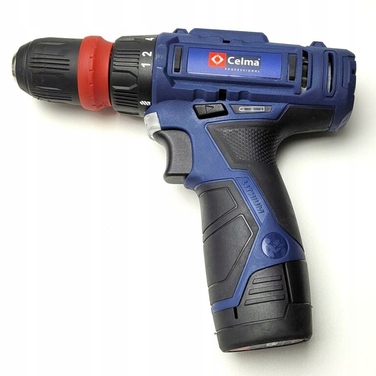 Дриль-шурупокрут Celma Pro WAK-Li 12GEO (2x1,5 Аг, зарядний пристрій, кейс)