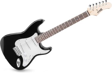 Електрогітара Max GigKit Strat Style 4/4 з підсилювачем 40W, аксесуарами та чохлом, чорна