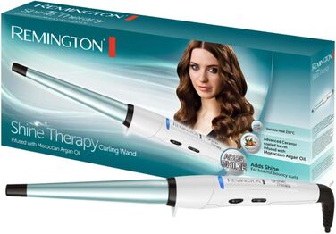 Випрямляч для волосся Remington S8500 Shine Therapy з LCD-дисплеєм, 150-230°C, з аргановою олією та вітаміном E