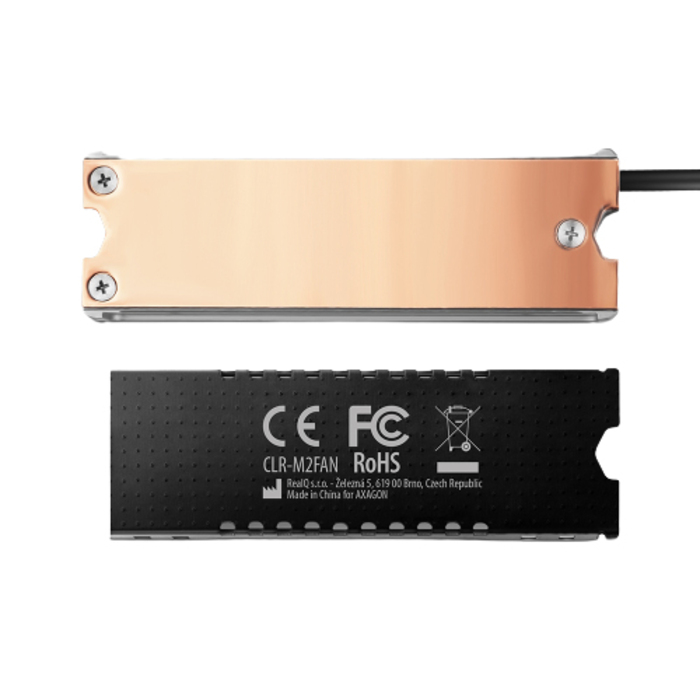 Охолодження для M.2 SSD 2280 Axagon CLR-M2FAN