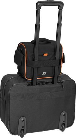 Сумка для камери PEDEA 'Vintage' з захисною плівкою для дисплея, чорна, XL (Canon, Nikon, Pentax)