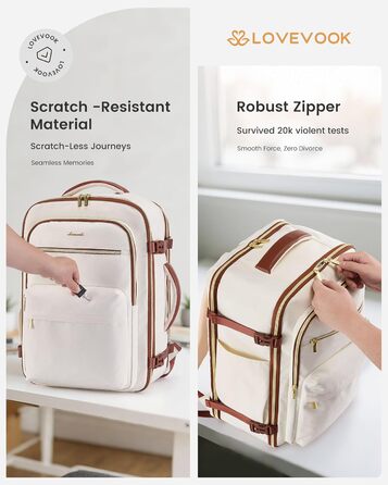 Рюкзак для ручної поклажі OVEVOOK: 40 л, для ноутбука 17.3