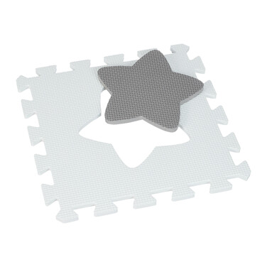 Relaxdays Puzzle Mat with Border